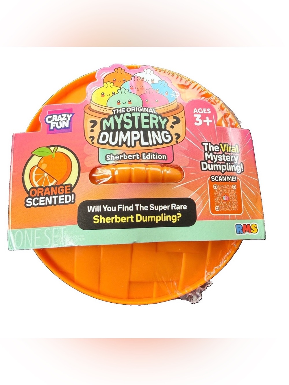 Crazy Fun Mystery Dumpling Sherbert Edition Orange Scented Blind Pack NEW